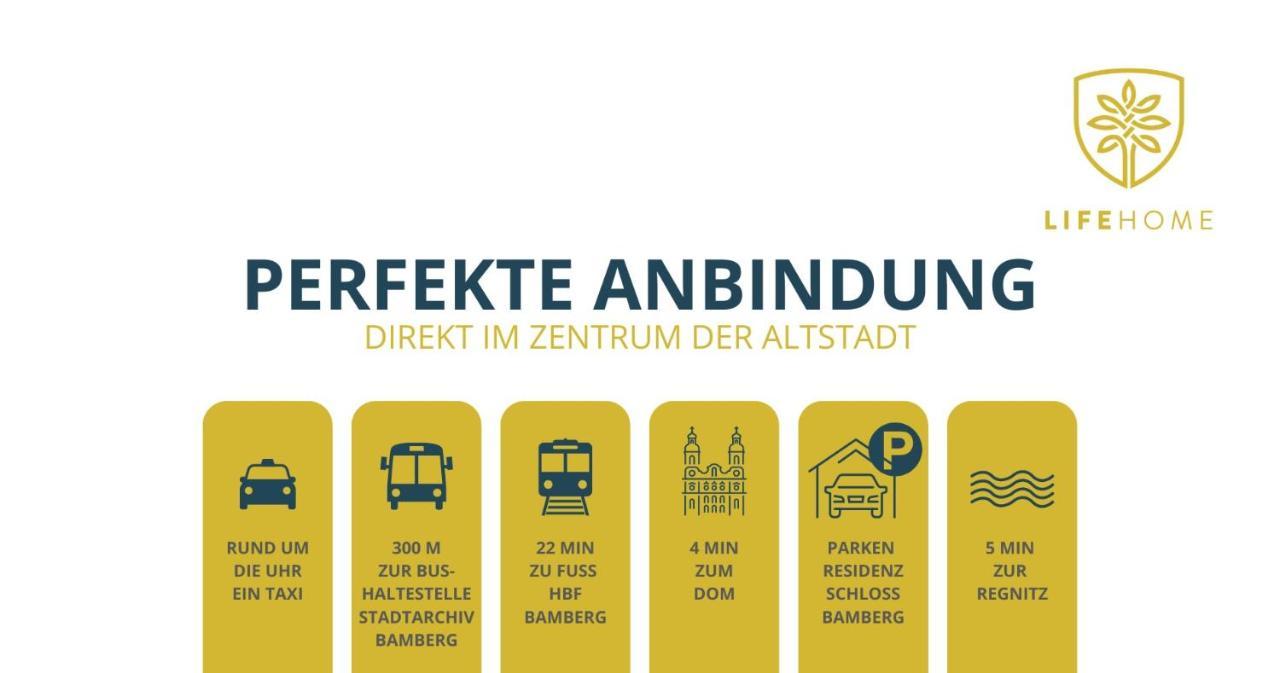 Sandapart34 - 4 Tolle Fewos Von 1-9 Pers Mitten In Der Altstadt Apartment Bamberg