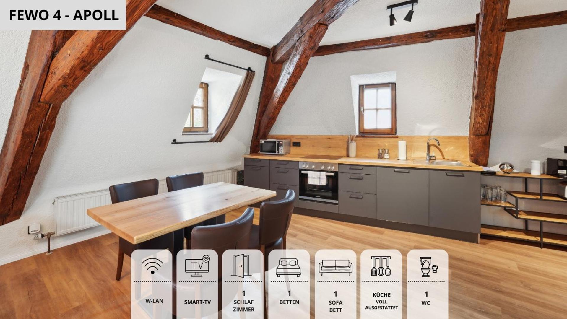 Apartment Sandapart34 - 4 Tolle Fewos Von 1-9 Pers Mitten In Der Altstadt